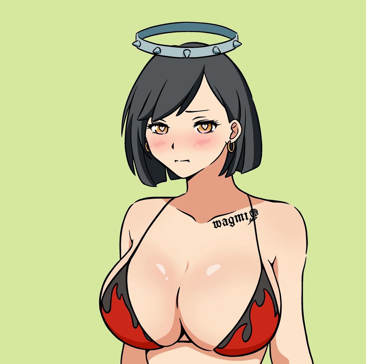 tentacuties's tweet photo. Introducing our second member: Wendi 🦁 

Wendi is a total tsundere. She can come off as a little hot headed, but she doesn’t bite… or will she?

#NFTCommunity #NftArtCollection #anime #AnimeNFT https://t.co/65cKZsvUfC