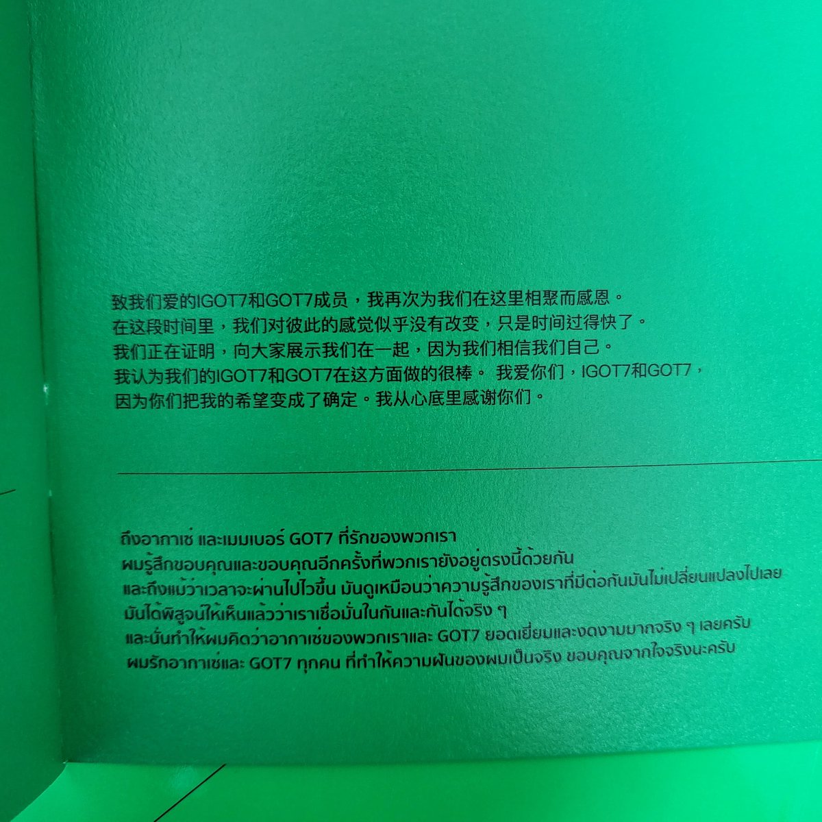 Chubbykime's tweet image. ในบั้มมีภาษาไทยด้วยอ่ะ 😭😭😭