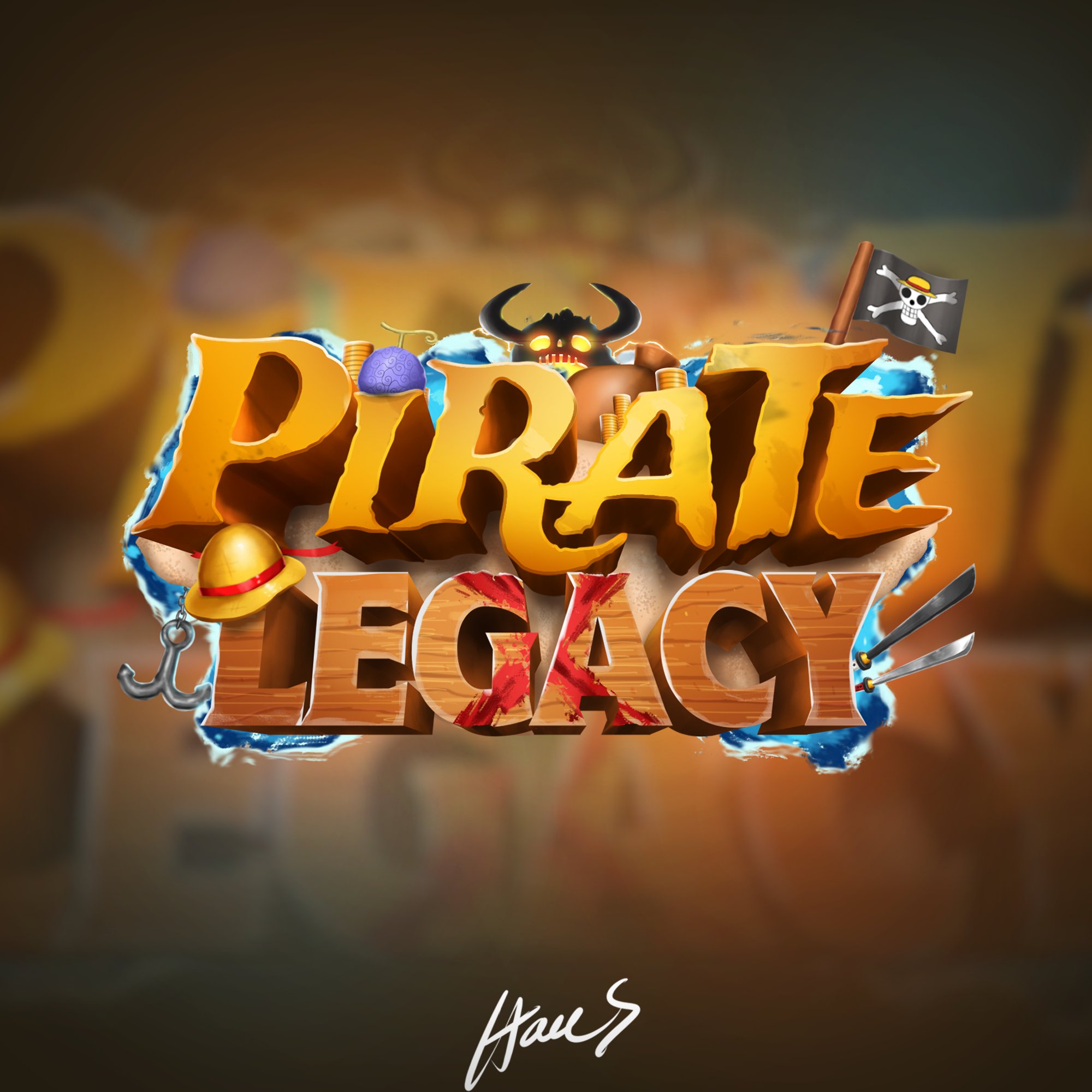 Haces on Twitter ""Pirate Legacy" Logo Commission for straphosrblx here