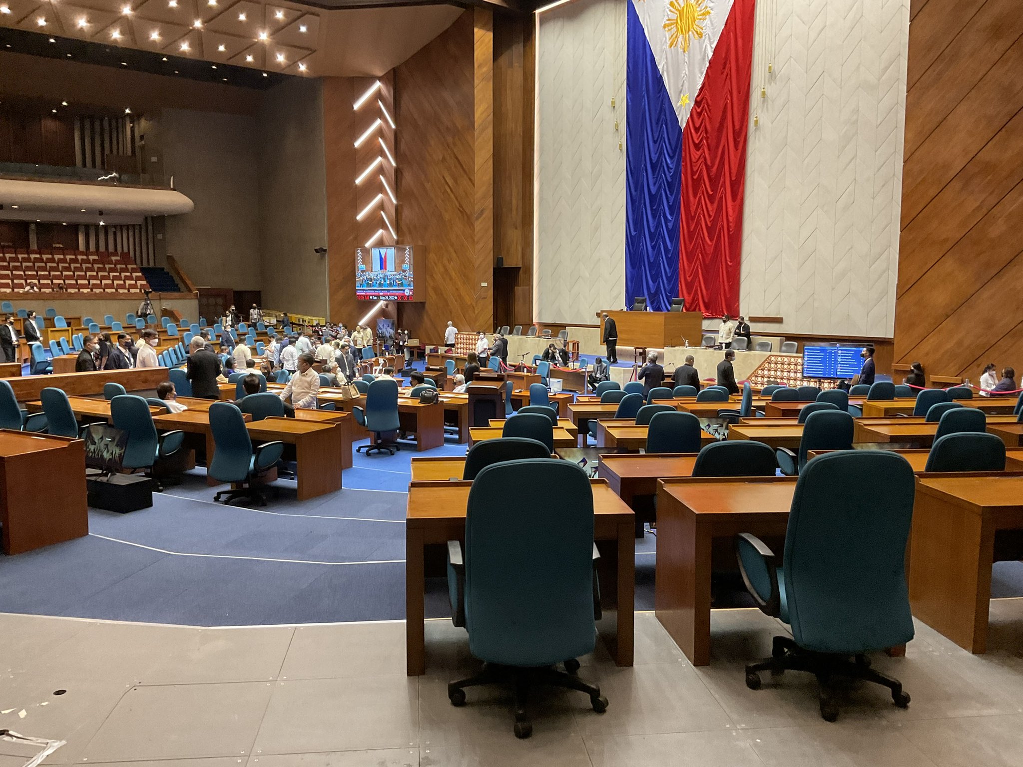 ABSCBN News on Twitter "LOOK Lawmakers assembling for the Joint