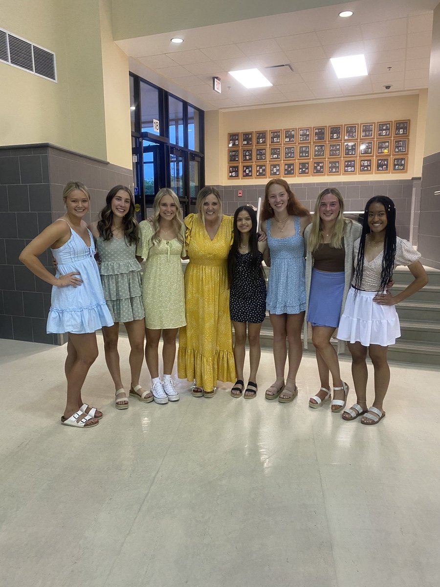 LSEGirls_Soccer's tweet photo. That’s a wrap on the most fun, epic, loving, and full-of-hugs seasons I’ve ever had coaching soccer. 2022 Banquet is complete &amp; it was emotional! Thank u to our seniors Maggie,Tayah,Jaydah,Cadence, Corynne,Rachel &amp; Eliana. Your impact will carry on💛🖤⚽️⚔️ #FamilyForever #KP https://t.co/CqQZueue7Z