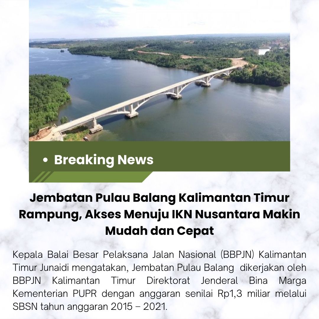 ranggasasna's tweet photo. Akses Menuju IKN Nusantara Makin Mudah dan Cepat
Infrastruktur Bukti Nyata https://t.co/qOTStC5aeC
