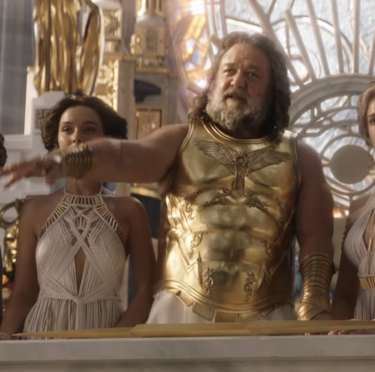 Russell Crowe Confirma Que Está Interpretando Zeus Em 'Thor: Amor E Trovão'  Thor: Love & Thunder