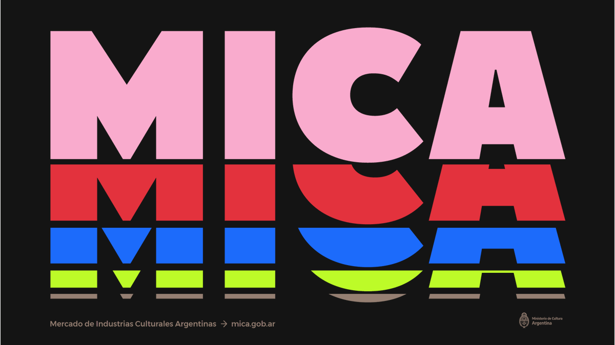 SpigaSan's tweet photo. Salió a la cancha el MICA. ♥️ Un branding del bien diseñado en plena Pandemia, pensado para este momento tan esperado. @MICAcultura @CulturaNacionAR https://t.co/n7QNlQtaaI
