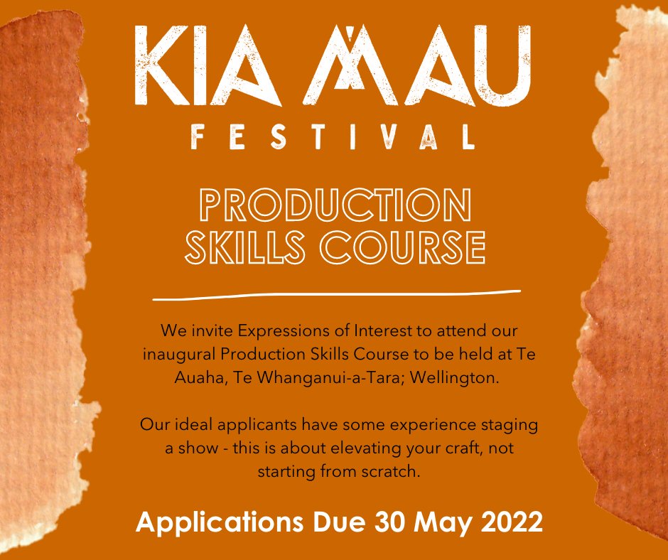 Do you want to be paid to learn? YES! You read that right.
We invite Expressions of Interest to attend our inaugural Production Skills Course to be held at Te Auaha , Te Whanganui-a-Tara; Wellington in late July.
More here: thebigidea.nz/work/233699-ki…