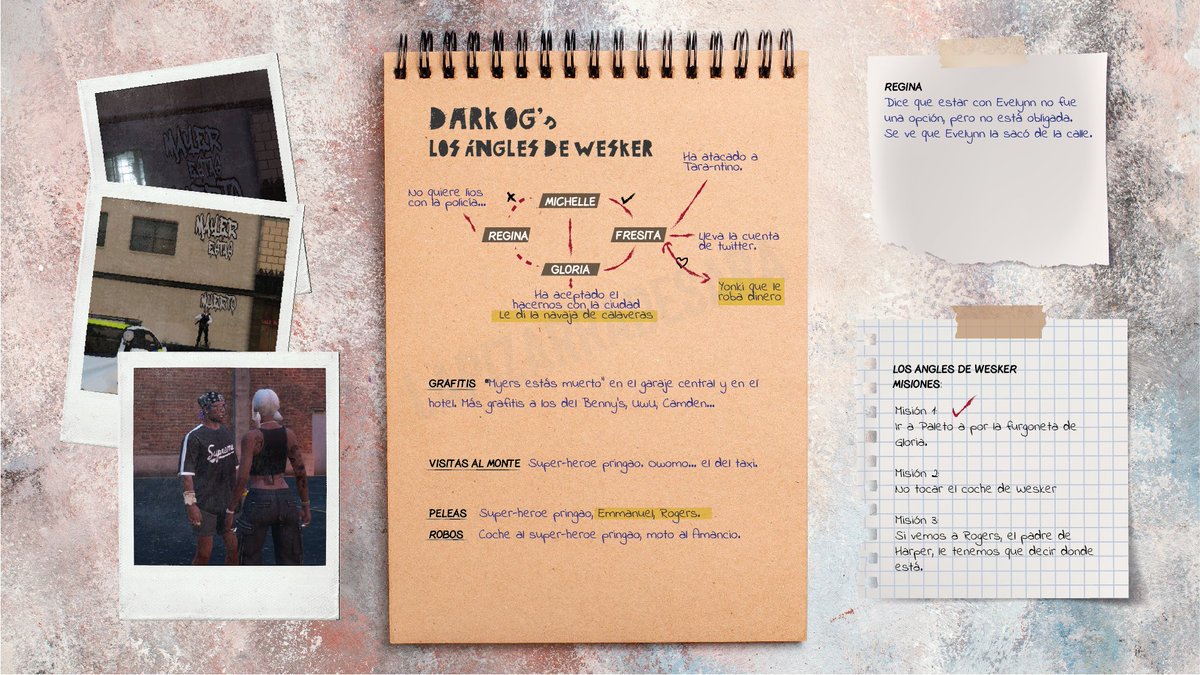 lapizarradesara's tweet photo. [ACTUALIZACIÓN] 📓Libreta de Michelle (2) #Michelle24 

¿Podrá Michelle matar a Fedor tal y como ella desea? https://t.co/Nu4zVK2DLt
