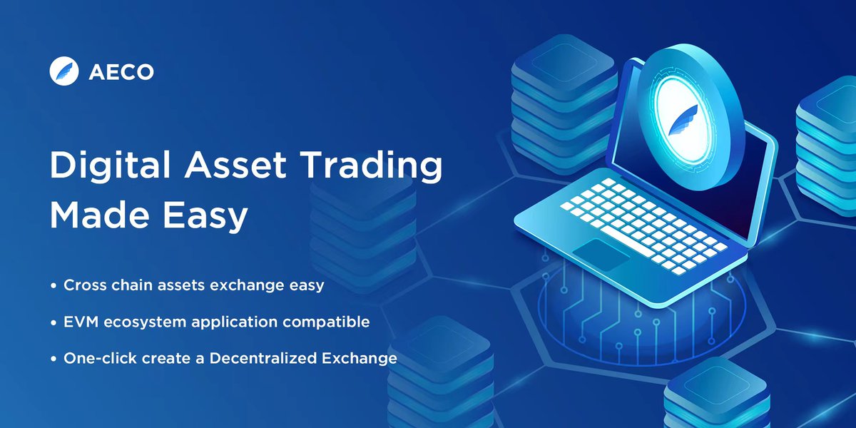 Easily trade all cross-chain assets on AECO
more on aeco.link 🥰
#Blockchain #AECO #cryptocurrency