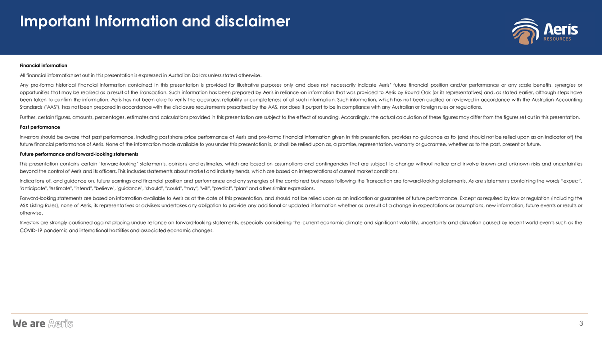 Gassan123Charts on Twitter "RT asxdecks Aeris Resources Limited AIS