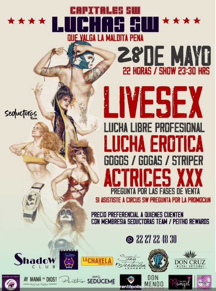 PoblanaFantasia's tweet photo. Chicos de @1CALIGVLA_CDMX no hemos tenido fortuna de charlar pero están cordialmente invitados a #Puebla a vivir el 2do evento organizado por #CapitalesSw y dónde presentamos #LuchasSw 
Abrazos enormes y sinceros https://t.co/O8VYKbjsyP