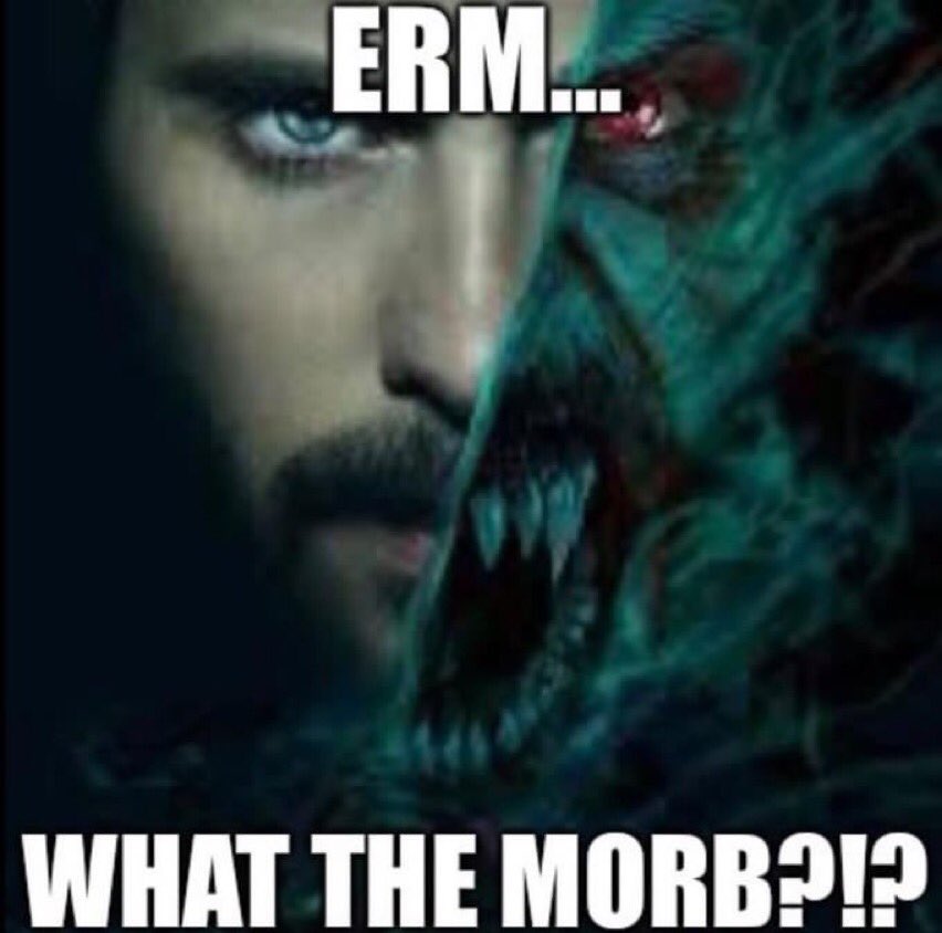 Discussfilms's tweet photo. A sequel to the highest grossing film of history, Morbius, has began filming and will release next week! Speculation says it will make double the amount of 999 Morbillon! #MorbiusSweep #Morbius 

(Source: Deadline) https://t.co/i4GliSz8Cg