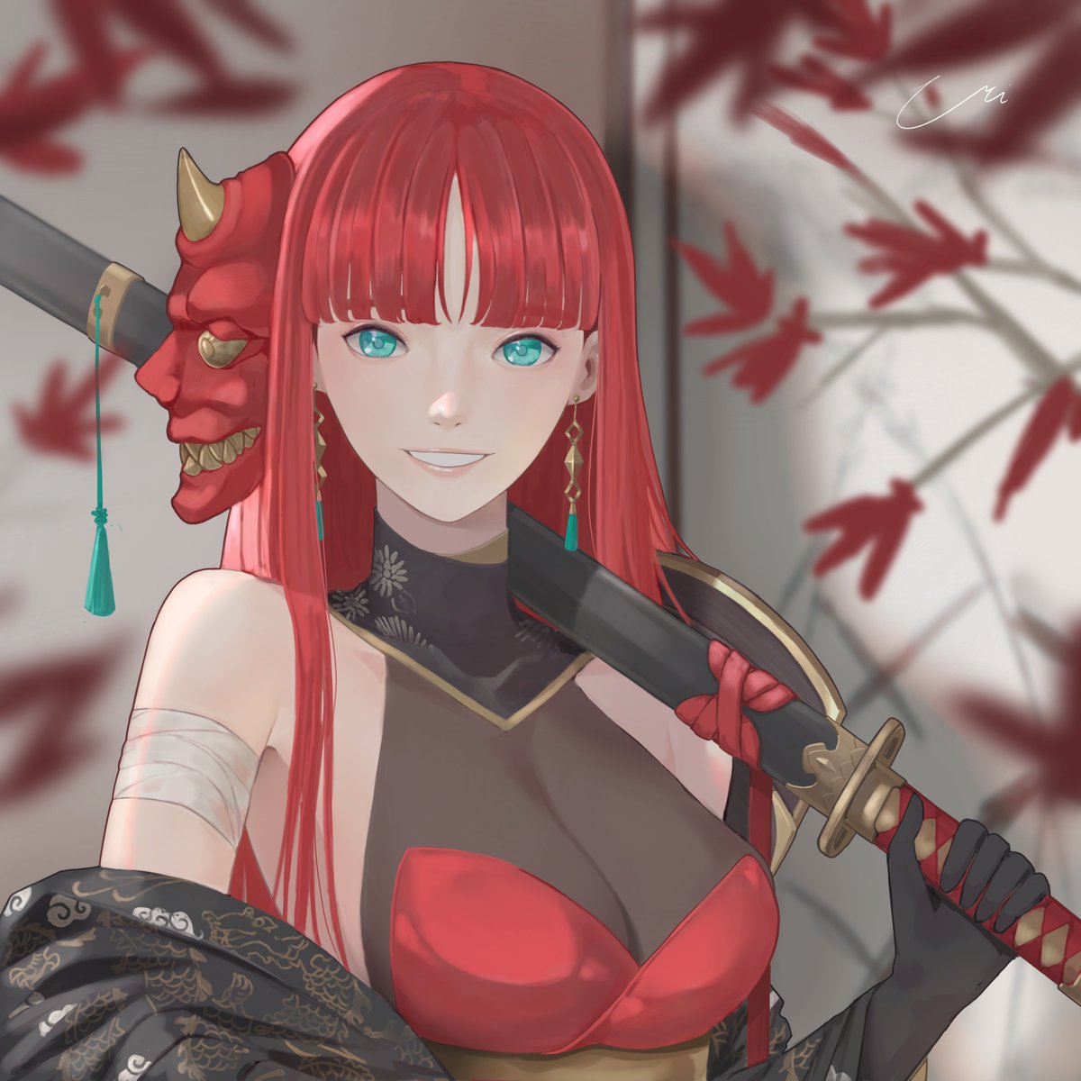 My first nft "Akane" is still available on fnd
foundation.app/@urikurisu/uri…

i hope she get the love 🥺💕