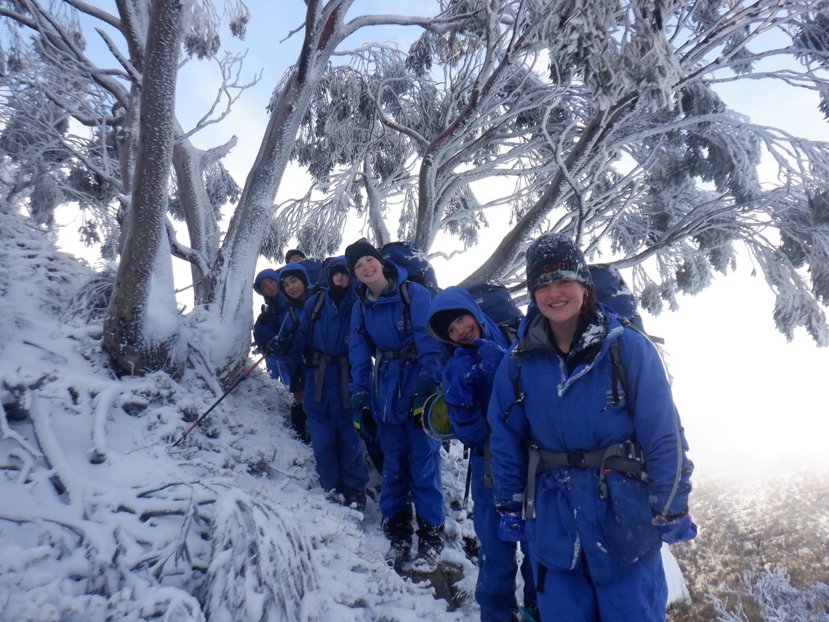 LauristonGirls's tweet photo. Our Howqua students have been undertaking their 3-day hikes and were provided with the opportunity to extend themselves this year, with groups venturing on a differing route from previous years, taking us to new parts of the high country!

#Howqua2022 ​#WinterWonderland https://t.co/9WLTwEc3H6