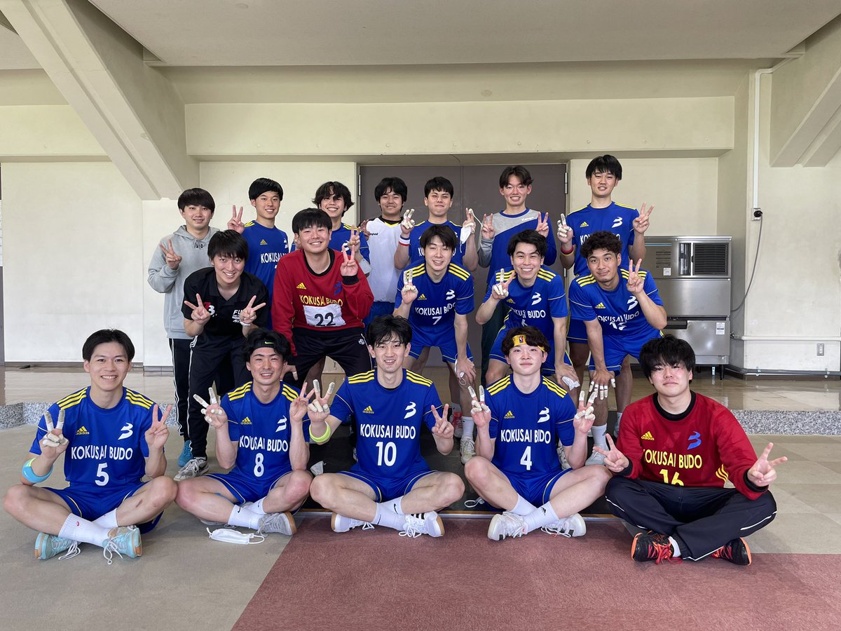 IBUhandball's tweet photo. 【結果報告】
関東学生2部春季リーグ
5月22日
vs専修大学
結果　38-30 WIN
前半　22-16
後半　16-14

2部残留をすることはできましたが目標実現には届かなかったため来季では実現できるようまた1から頑張りたいと思います！
応援ありがとうございました！🙇 https://t.co/VCVgYLcN2M