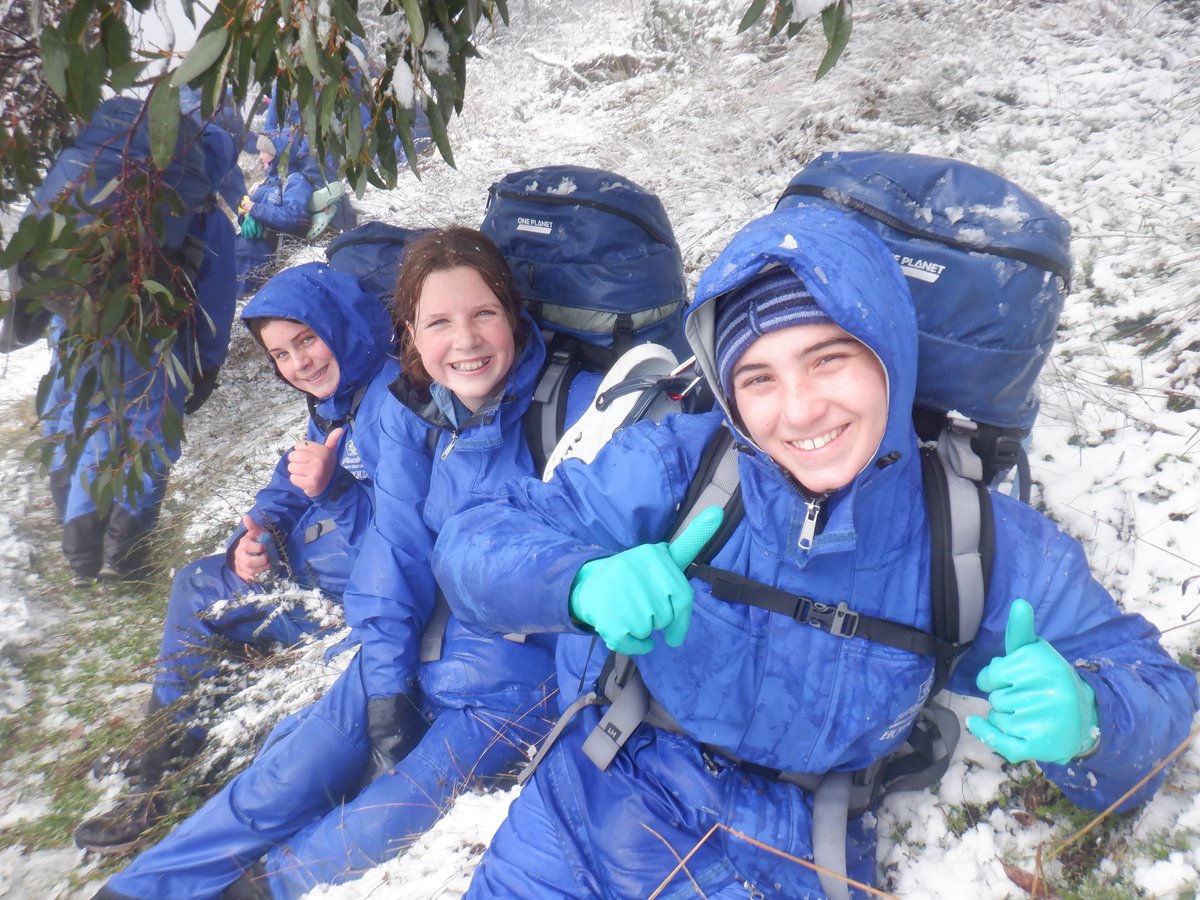 LauristonGirls's tweet photo. Our Howqua students have been undertaking their 3-day hikes and were provided with the opportunity to extend themselves this year, with groups venturing on a differing route from previous years, taking us to new parts of the high country!

#Howqua2022 ​#WinterWonderland https://t.co/9WLTwEc3H6