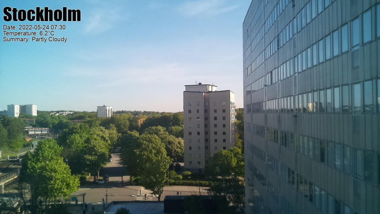 STHML weather on Twitter "Stockholm Date 20220524 0730 Temperature