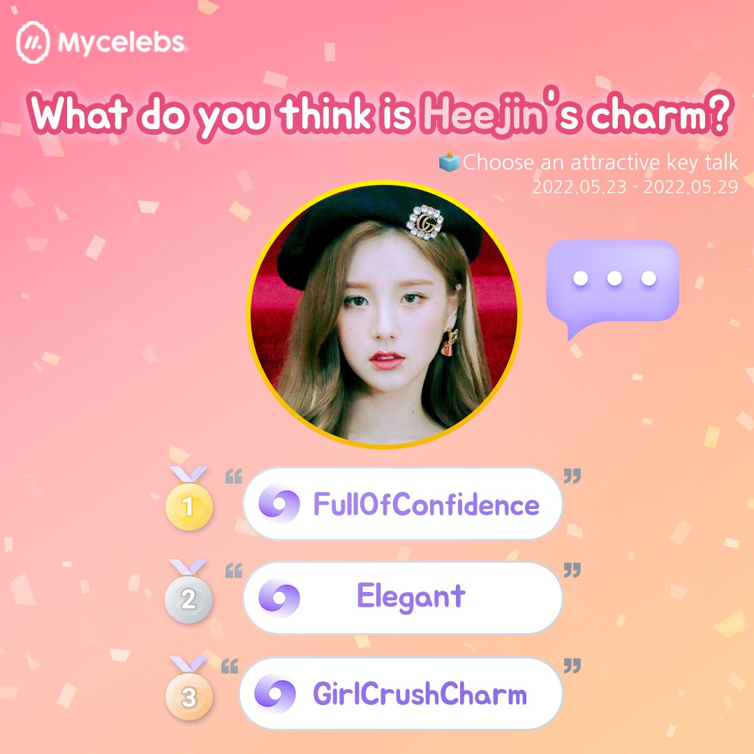 mycelebsstar's tweet photo. 👑#Mycelebs is most frequently used by advertisers and casting directors👑
🔽 #QUEENDOM 2 LOONA Heejin’s key talk!
@loonatheworld
1. #FullOfConfidence
2. #Elegant
3. #GirlCrushCharm
Vote for Key Talk 📥
and raise #Gaon Social Index🔥 🔽
https://t.co/Nos288aADx https://t.co/wKQCKM20En