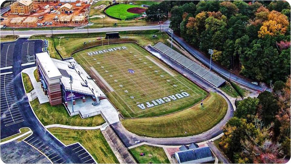 thecfbnetwork's tweet photo. Stadium Stampede 3: First Four

@NSUWolves_FB vs @OuachitaFB 

Who has the better stadium? https://t.co/9TJWZuaB31