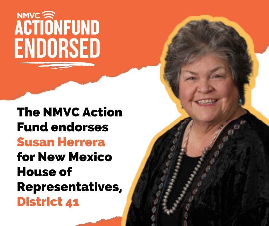 JamesNMVCAF's tweet photo. Rep. Susan Herrera a proven fighter for New Mexico families! https://t.co/wwBR8CCFN5