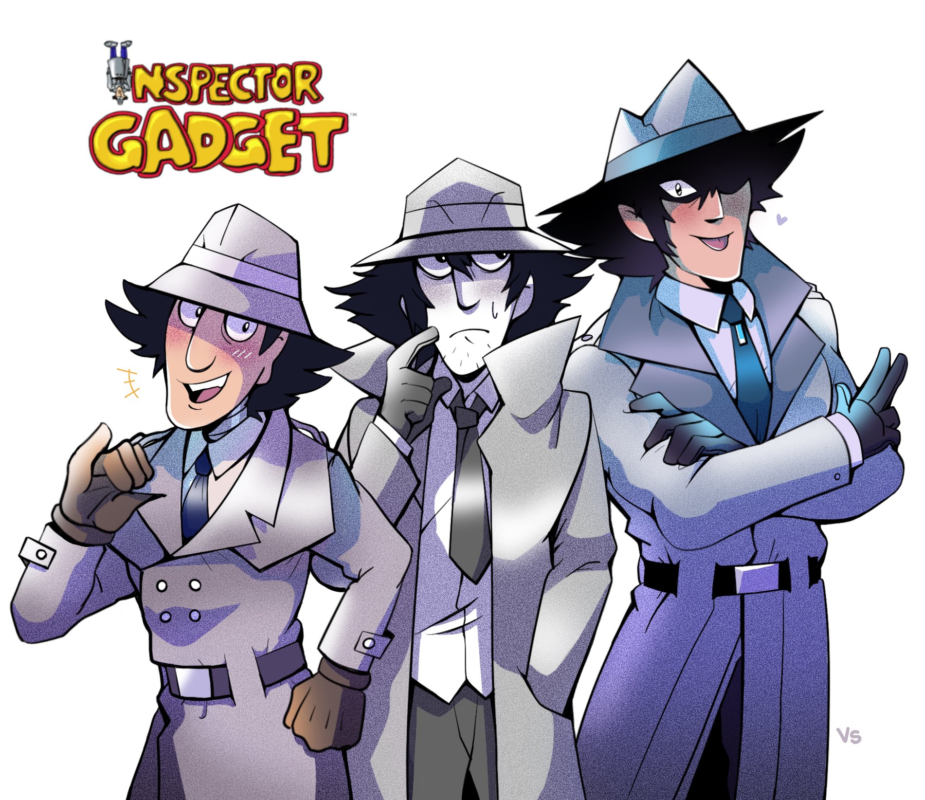 Vsilver🎀💎🦔📺 on X: Cartoon - Webcomic - Anime edition🤖⚙️✨  #inspectorgadget #scoobandshag  / X