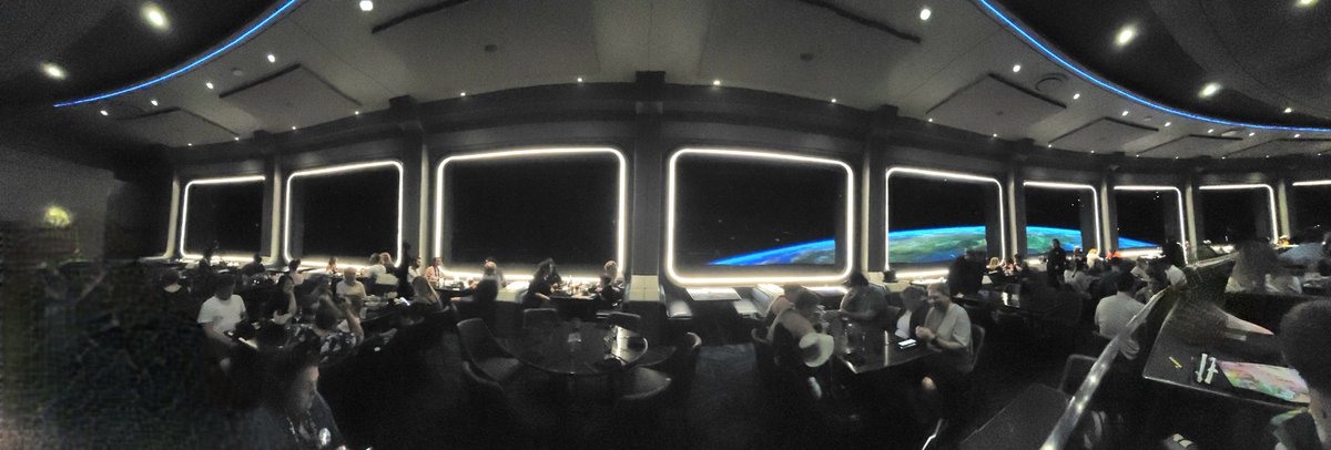 RussZuulSnell's tweet photo. @DisneyParks @Disney Thank you for inviting Anual Passholders to ride #GuardiansOfTheGalaxyCosmicRewind 
It was an amazing ride. So can't wait to ride it again!! Also, #Space220 restaurant was outstanding!!! https://t.co/s6ySPJfS7E