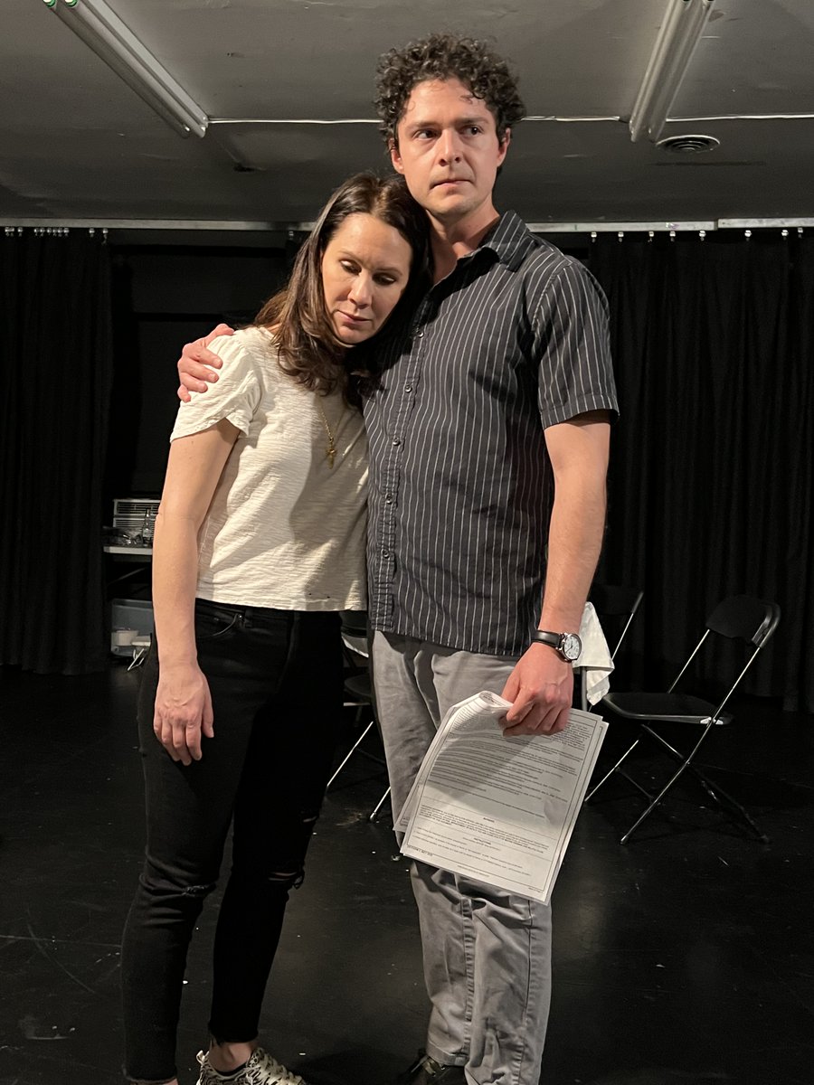 LynnGrantBeck's tweet photo. We're in the final weeks of rehearsal for "All American," a hope filled family drama with a healthy dose of comedy, time travel and magical realism. #HFF22, #LATHR, #LAFPI https://t.co/JjsmYycvkT https://t.co/CT0BeBgKsv