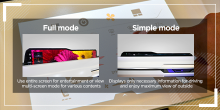 global_mobis's tweet photo. #Movable 34" ultra-wide multi-curved display with 6K OLED panel will give a whole new driving experience. 

👉🏻Click to learn more : https://t.co/zHwQOFtMkq 

#Swiveldisplay #flexibledisplay #display #InnovationForHumanity #MobilityForTomorrow
#HyundaiMOBIS #MOBIS https://t.co/5VOTb3Vzd3