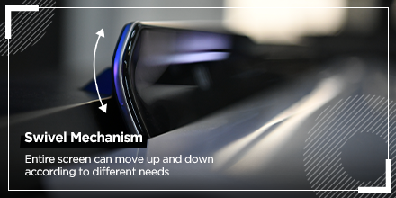 global_mobis's tweet photo. #Movable 34" ultra-wide multi-curved display with 6K OLED panel will give a whole new driving experience. 

👉🏻Click to learn more : https://t.co/zHwQOFtMkq 

#Swiveldisplay #flexibledisplay #display #InnovationForHumanity #MobilityForTomorrow
#HyundaiMOBIS #MOBIS https://t.co/5VOTb3Vzd3