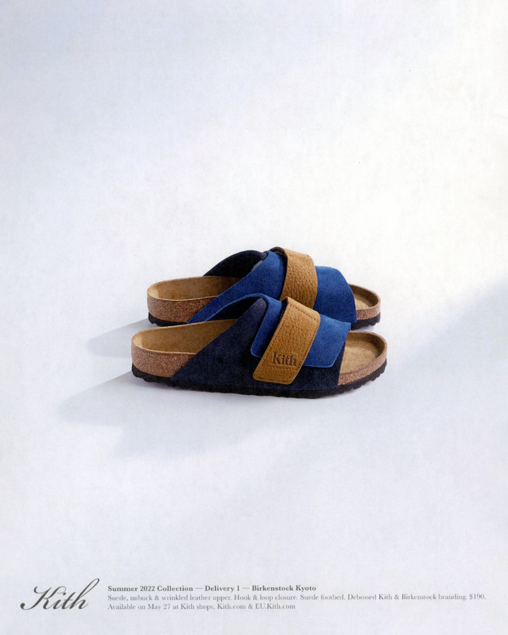 Ronnie Fieg on Twitter: "Kith Summer 22 for Birkenstock. My favorite  silhouette at the moment, The Kyoto. https://t.co/TSpKBUjXgA" / Twitter