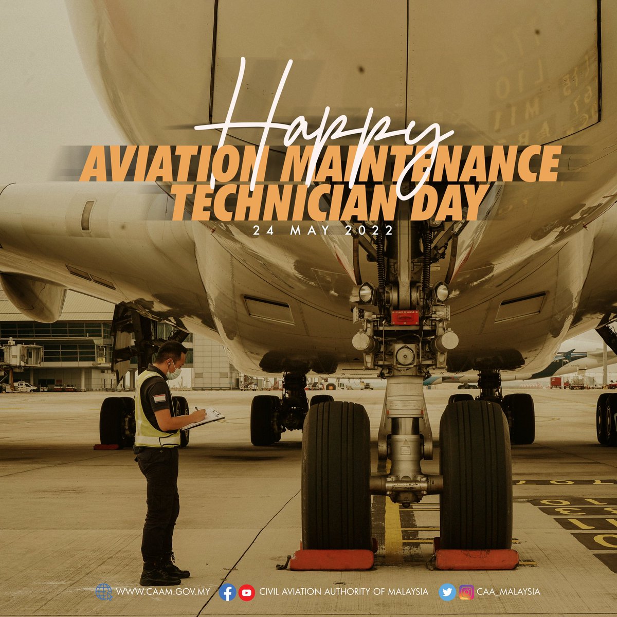 #TeamCAAM would like to honor all of our hardworking aviation maintenance technicians & from around the world for their dedication at ensuring the safety of our aircraft.Thank you for your expertise & all of your commitment to the aviation industry!
#AviationMaintenanceTechnician