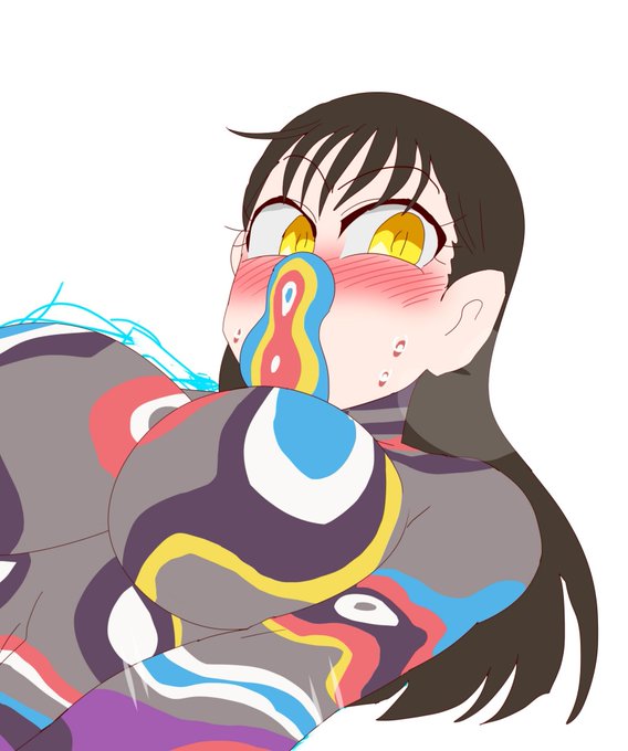 次のコミッションまとめに入れる予定。アノーニ化はめっちゃ好きなんだけど模様がとにかく大変。 