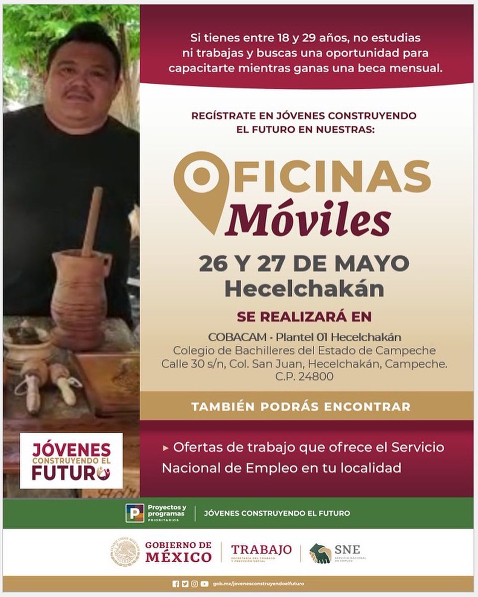 Lucila_Nader's tweet photo. #OficinaMóvil de @JovConFuturo  en #Campeche #Hecelchakan #Vinculate https://t.co/9ctNq6vJd6