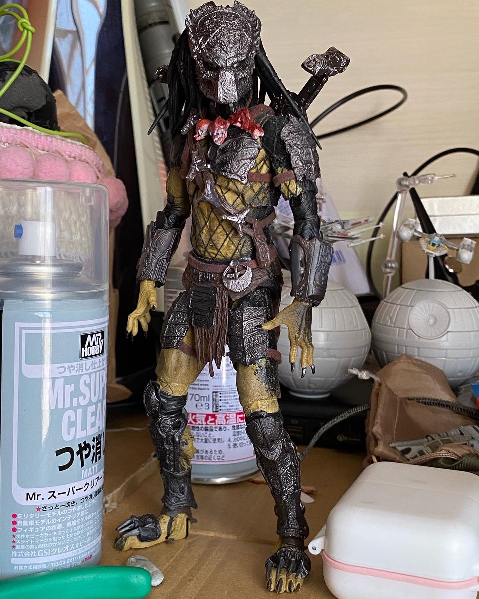 Yo_FuJi_KJ's tweet photo. My second Wolf Predator finished😬

#wolfpredator 
#predatorfigure 
#predatorcustomneca 
#necatoys 
#necapredator 
#necafigures https://t.co/ygyvJous9W