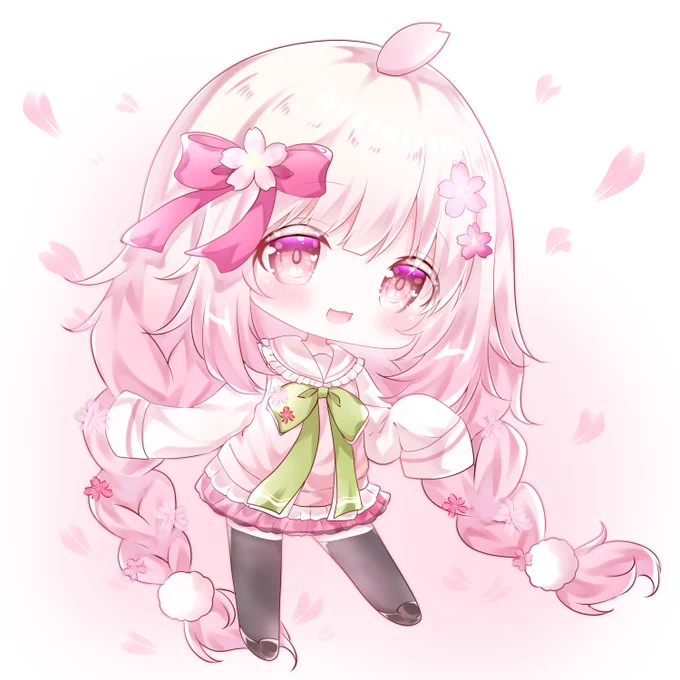 #みる花畑 #イラスト  