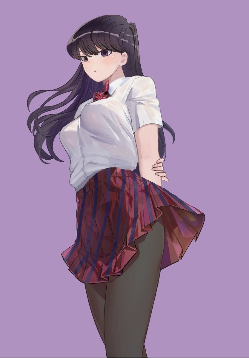 Waifus Post on X: Shouko Komi💜 ~Manga: Komi-San Wa Komyushou desu   / X