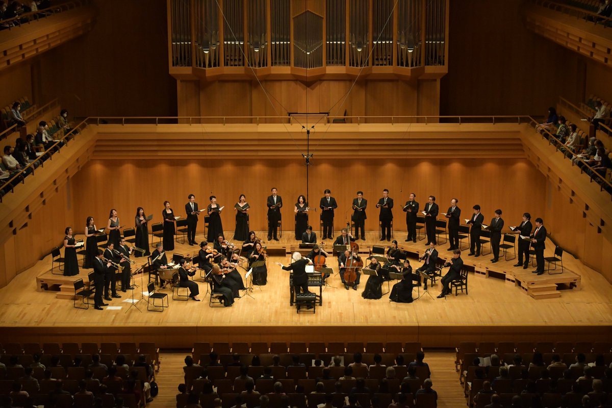 bach_collegium's tweet photo. おまたせいたしました！BCJ定期公演「初夏のカンタータ〜昇天祭オラトリオ」舞台写真です！

📸 (c) 寺司正彦 https://t.co/NAokDnn2fQ