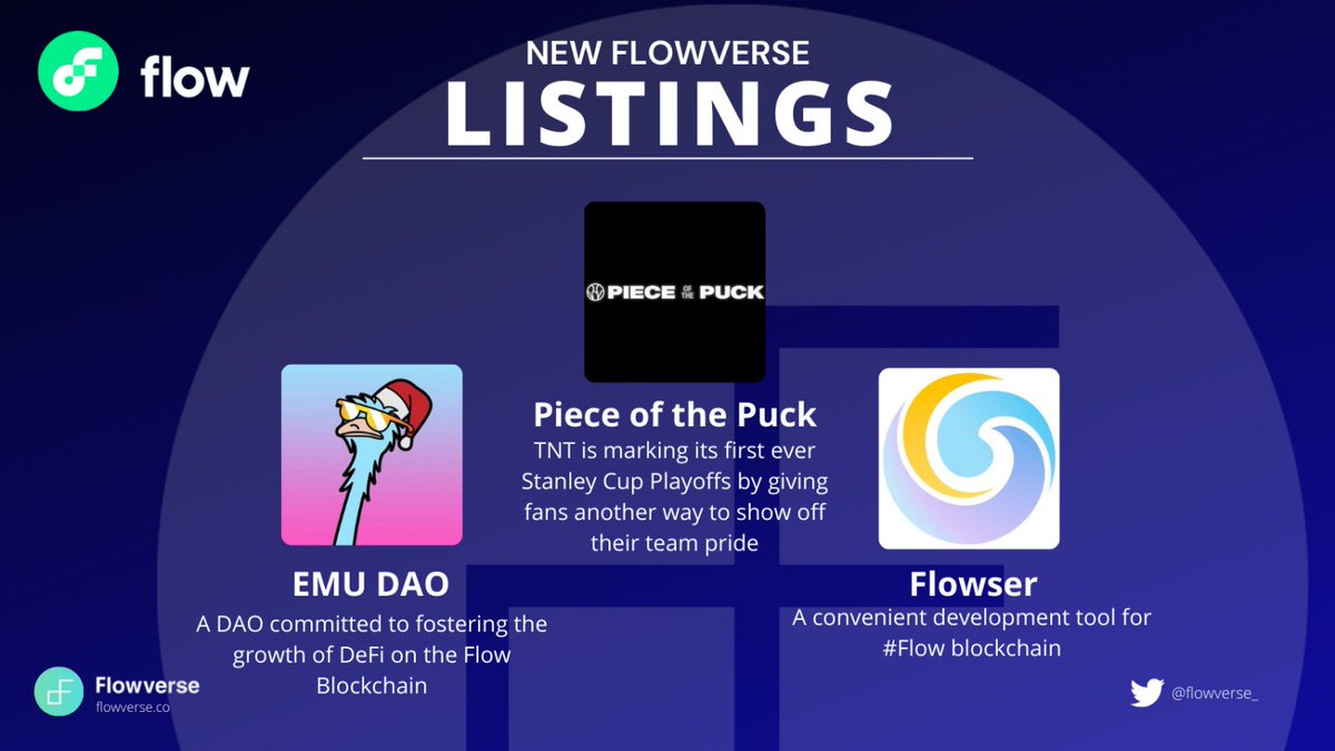 flowverse_'s tweet photo. Welcome @_emudao, @BR_OpenIce and @onflowser to @flow_blockchain and the #Flowverse 👋 https://t.co/xSZhjPR0vj