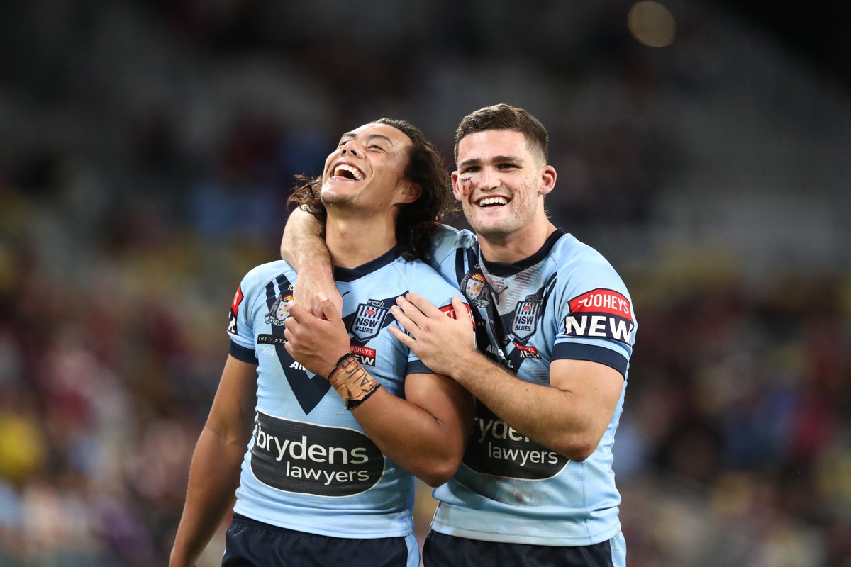 NSWBlues's tweet photo. Name a more iconic duo 💬

#BacktheBlues https://t.co/tnLxdBlbco