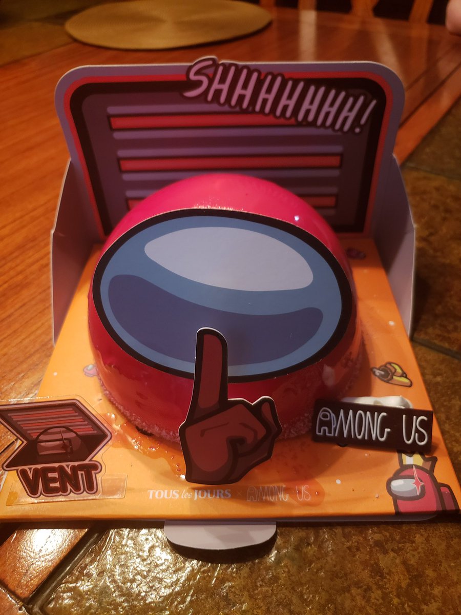 Friend of mine has this cake, kinda sus no?