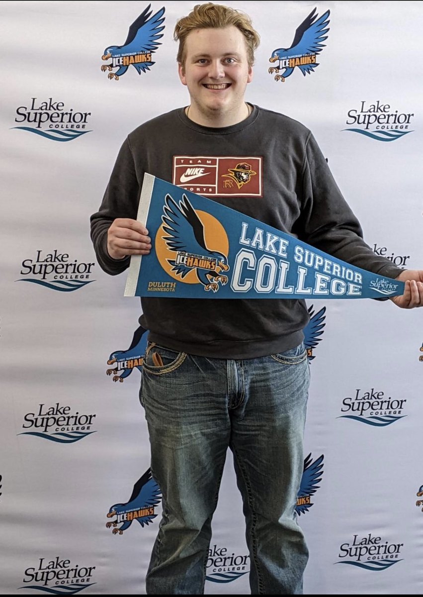 LSC_Duluth's tweet photo. Welcome to Lake Superior College, Cayden! The #FutureIceHawk and his parents made the nearly 6 hour trip from Sioux Falls, SD to tour campus and register for LSC’s firefighting program starting this fall!
#LakeSuperiorCollege #VisitLSC #FutureFirefighter🔥🚒 #LSCproud https://t.co/DZPtLrNonU
