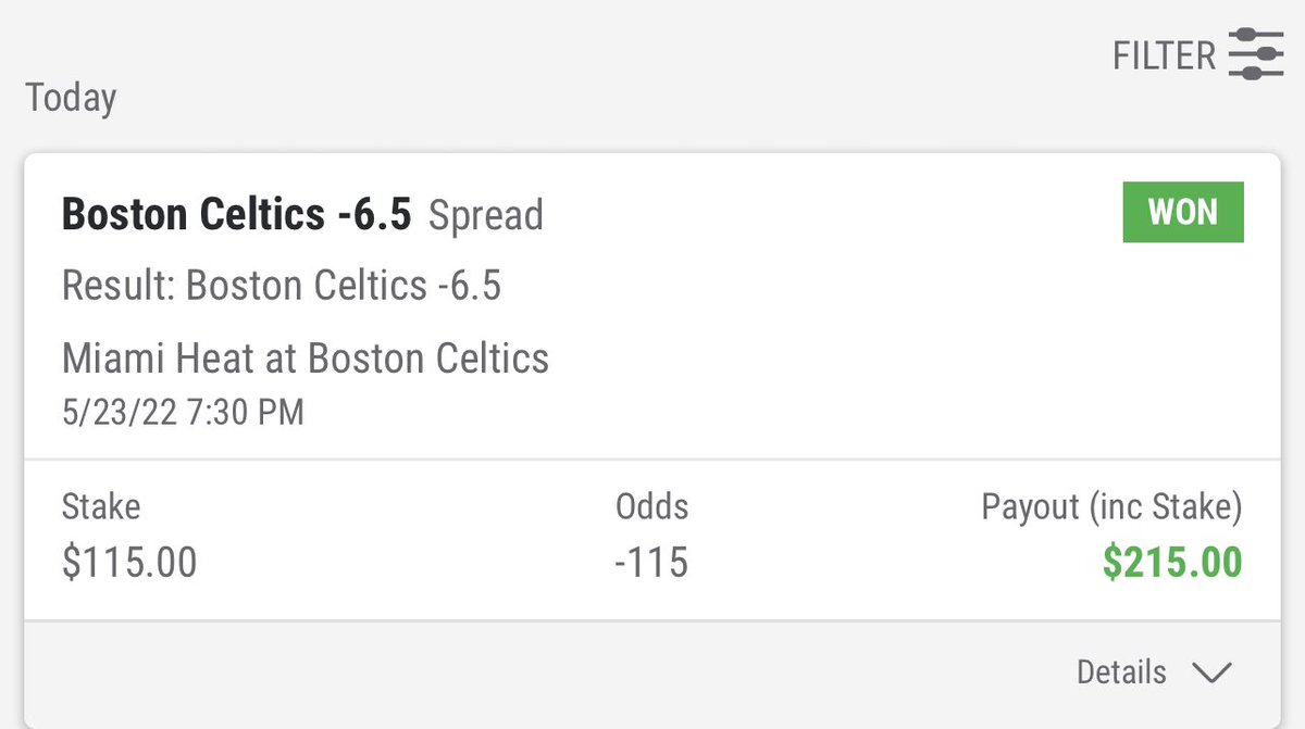 DRockDFS's tweet photo. Got home from the hospital to see that we got another community win without a sweat. 🍀-6.5 too easy! Great call by Hribar and the discord just keeps on printing! #JoinUs #FreeContent #JustPrint https://t.co/kYmC0Eempj