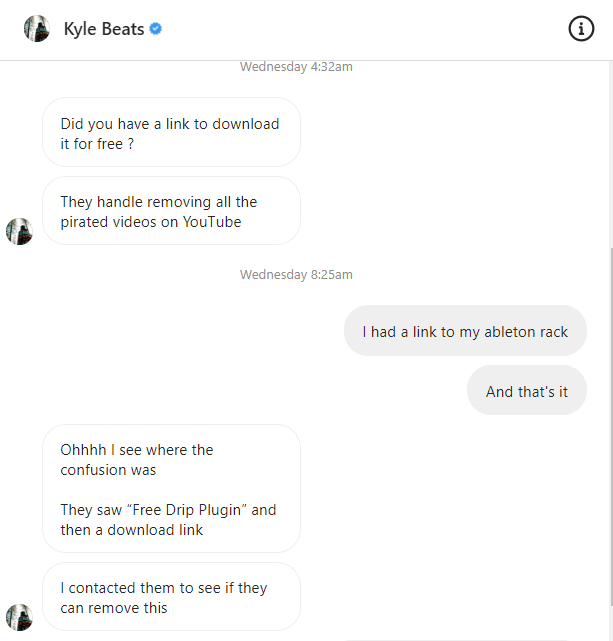 Hey <a href="/TeamYouTube/">TeamYouTube</a>  I keep getting rejected while appealing this false copyright strike on my channel.   The person who filed the strike (Kyle beats) even admitted to it being a mistake in Private messages with me. (He stopped responding after this)

PLEASE SIGNAL BOOST FOLLOWERS🫡