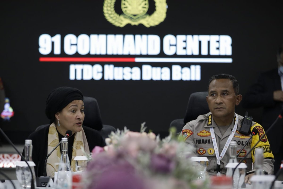 AminaJMohammed's tweet photo. People around the world have had to adapt and learn how to prepare for natural disasters.

While in Bali, I witnessed the importance of strong risk management and investing in local communities. https://t.co/pwQaiX6wbN