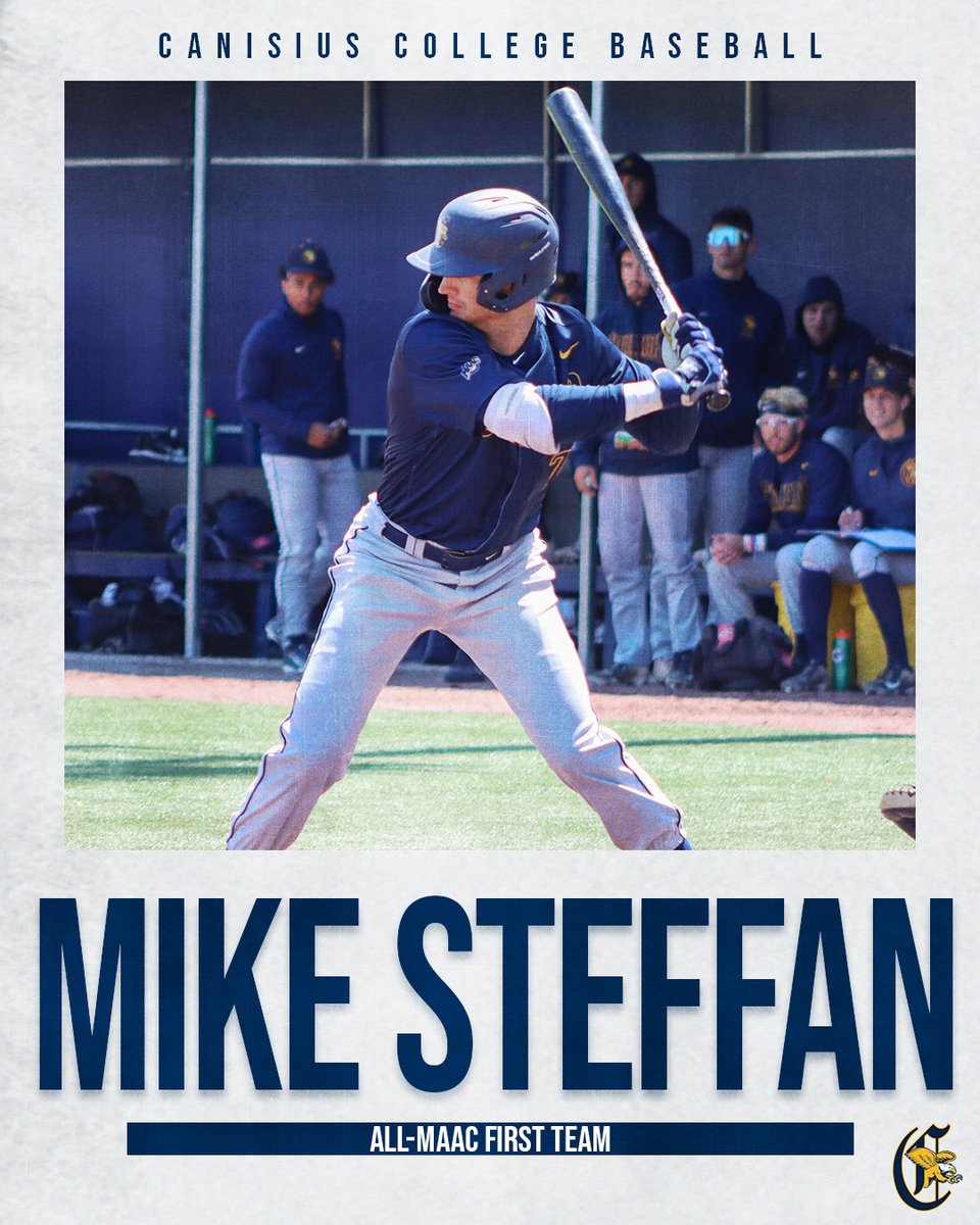 GriffsBaseball's tweet photo. For the first time since 2014, the #Griffs have at least 𝗙𝗢𝗨𝗥 players earn All-MAAC First Team honors!

#MAACBaseball https://t.co/nHiZ64w0Jx