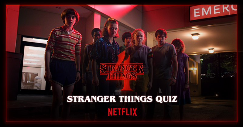 NetflixIndia's tweet photo. What’s your flavour of strange? 
Take our #sƃuᴉɥʇɹǝƃuɐɹʇs quiz to find out! But beware, you may just find yourself in The Upside Down 👇