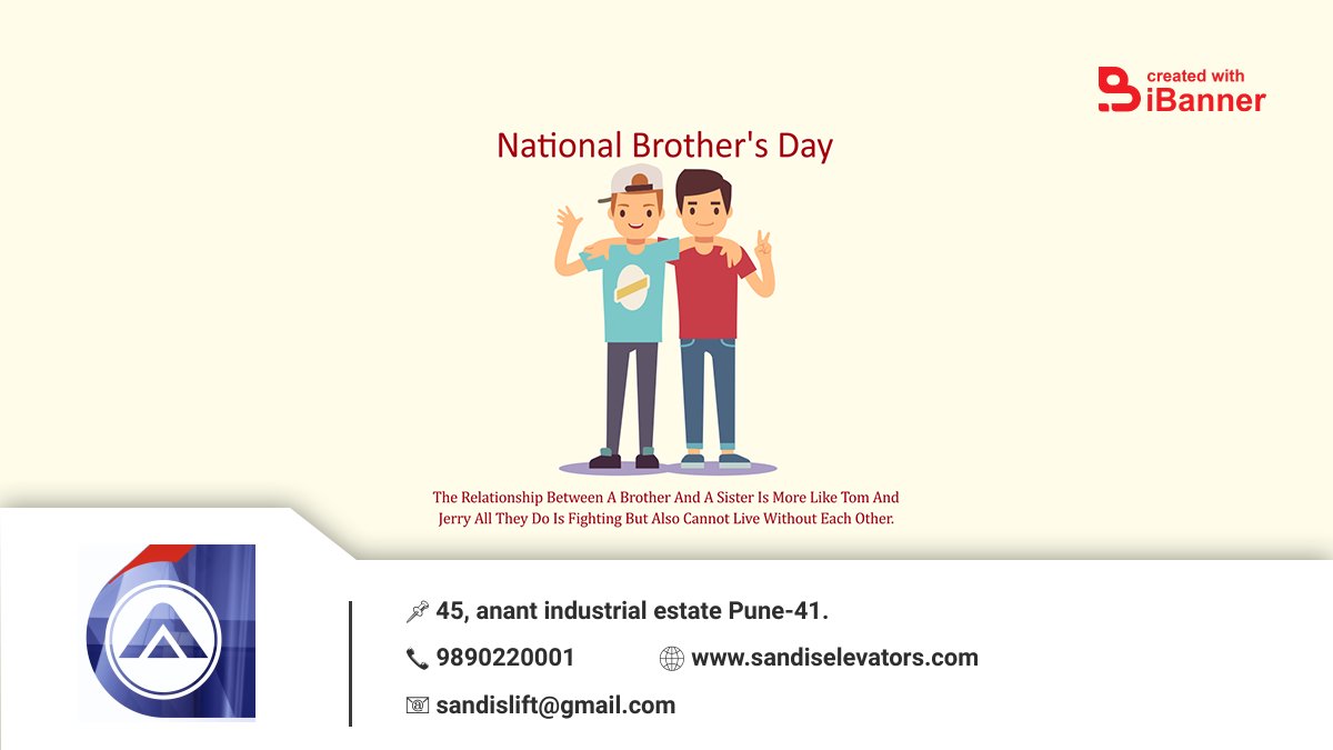 Sandislift's tweet image. A brother is like a gift from God that we can cherish forever. Happy national Brother’s day.