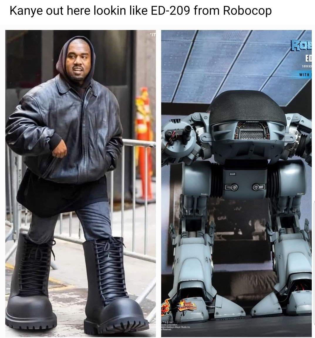 3o3native's tweet photo. I highkey need these #boots. 😅 #yeezy #Robocop https://t.co/1l2i5ECSzl