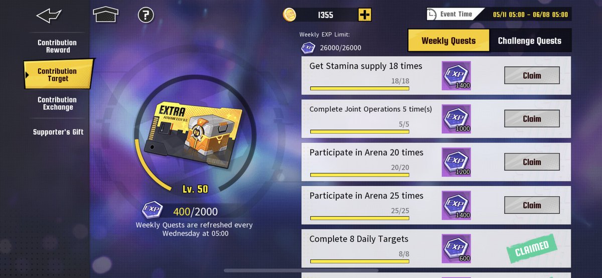 BishopDeathTV's tweet photo. @MHA_TSHGame it says we can get supporters gift in contributions, but I can’t see it anywhere. I have the ultra pass as well. #mha #mha_tshgame #support https://t.co/zMsWh5UZnl