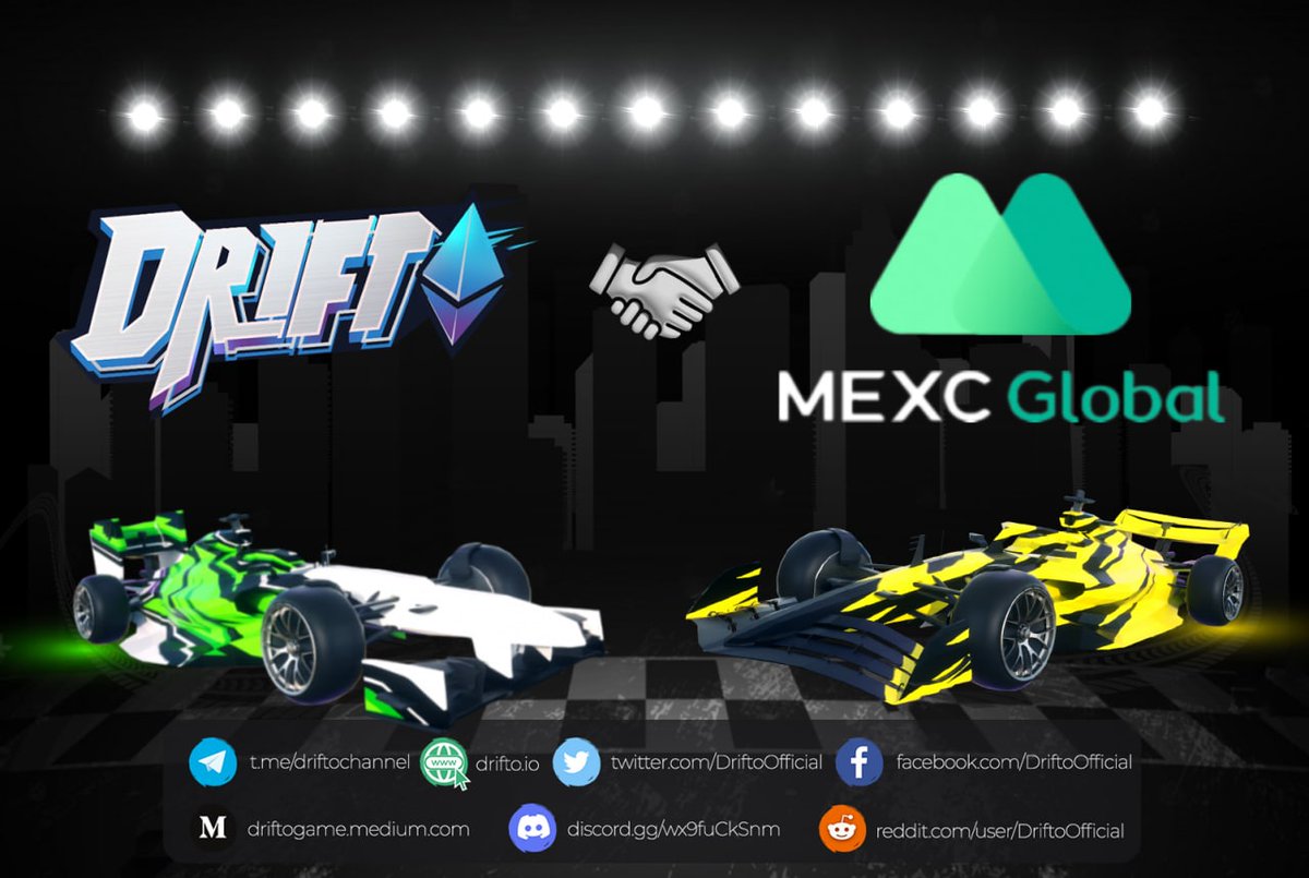 Drifto Official (@driftoofficial) on Twitter photo ๐ค ๐๐๐๐๐๐๐๐๐๐๐ ๐๐๐๐๐๐๐๐๐๐๐๐ ๐ค
๐ฅ We are thrilled to announce our #partnership with @MEXC_Global - a secure and reliable Crypto asset exchange for trading Bitcoin, Ethereum, Litecoin, EOS, TRON, USDT, XRP, etc.
#partnership #drifto #mexc #NFT #NFTgame ๐ค ๐๐๐๐๐๐๐๐๐๐๐ ๐๐๐๐๐๐๐๐๐๐๐๐ ๐ค
๐ฅ We are thrilled to announce our #partnership with @MEXC_Global - a secure and reliable Crypto asset exchange for trading Bitcoin, Ethereum, Litecoin, EOS, TRON, USDT, XRP, etc.
#partnership #drifto #mexc #NFT #NFTgame