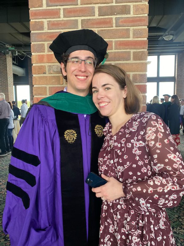 Congratulations to my super talented husband <a href="/nathan_pincus/">Nathan Pincus</a> for graduating medical school today! I’m so proud of you and am looking forward to our next adventure in CA!