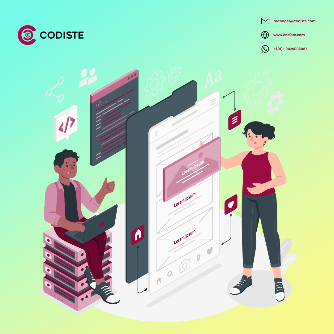 codistepvtltd's tweet image. Hire a Mobile App Developer Company to design your dream apps for iPhone and Android. With experience in all the latest technologies & platforms, our team of highly skilled app developers will build you a high-quality product that is sure to get noticed.
#app_developer #codiste